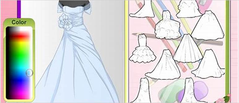 Wedding dress creator online